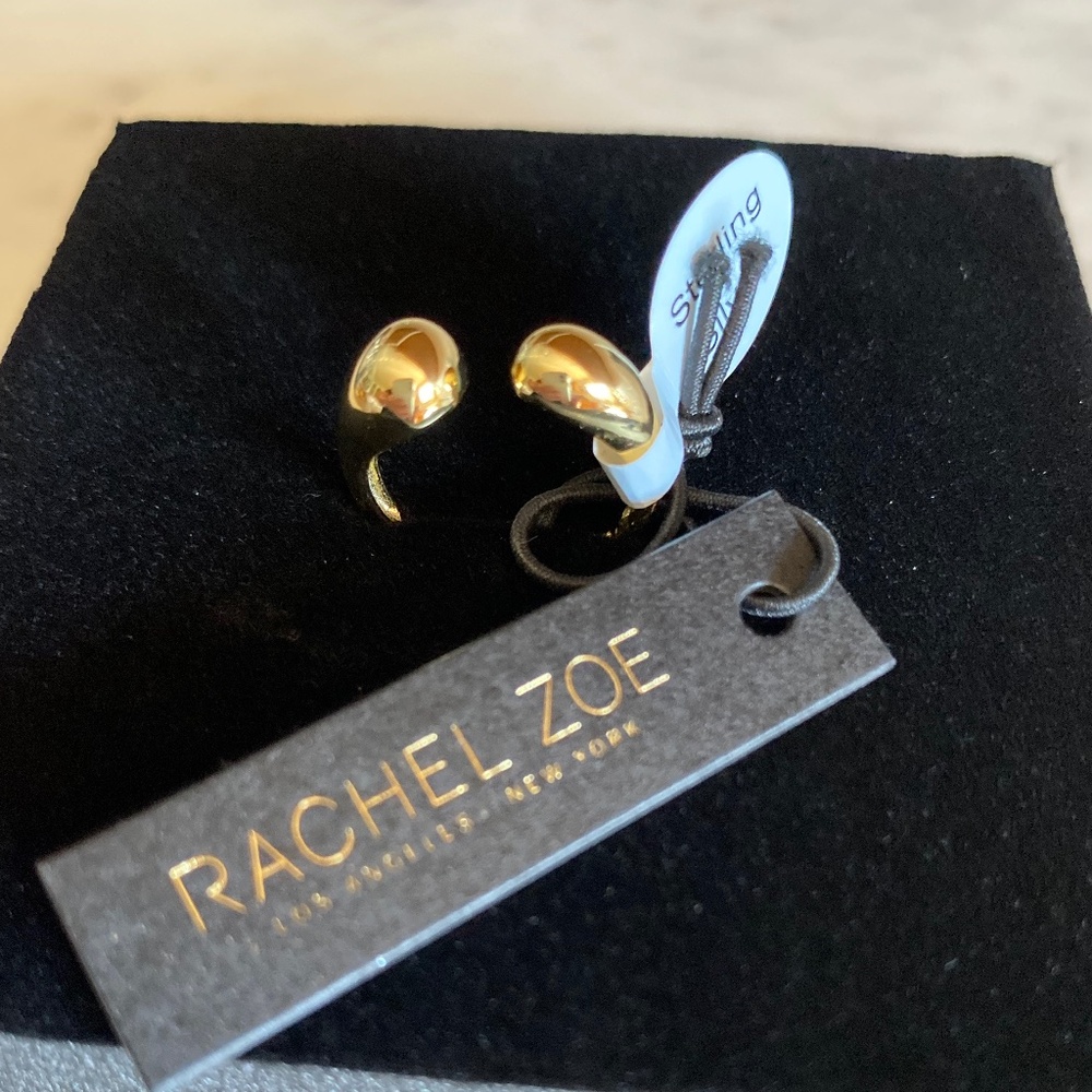 Rachel Zoe.NWT gold ring Size 6